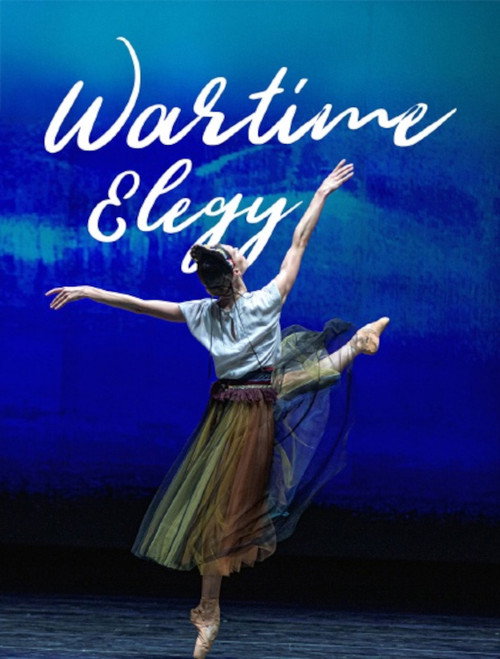 Movie poster for Wartime Elegy - An evening of ballet at the National Opera of Ukraine (2024)