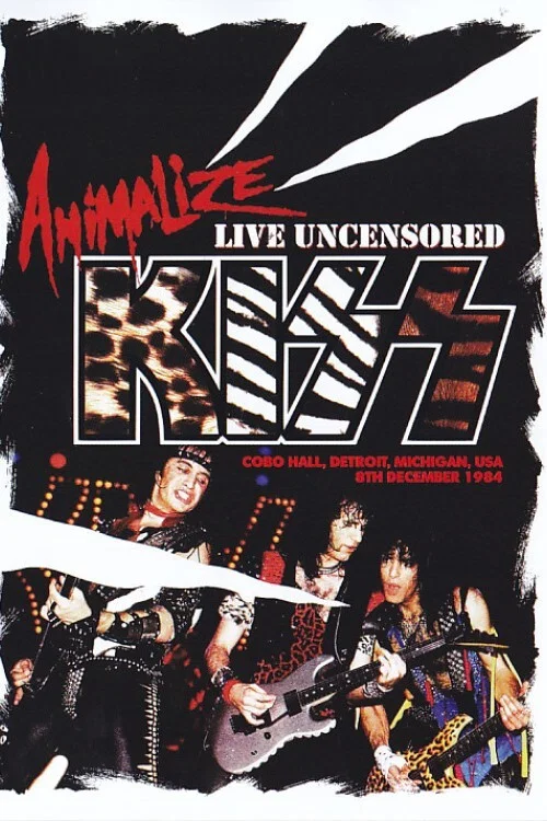 Movie poster for Kiss: Animalize Live Uncensored (1984)