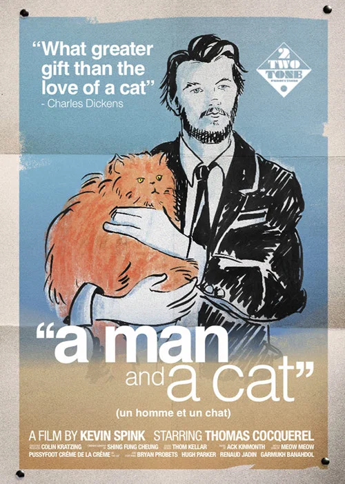 Movie poster for A Man and a Cat (2020)