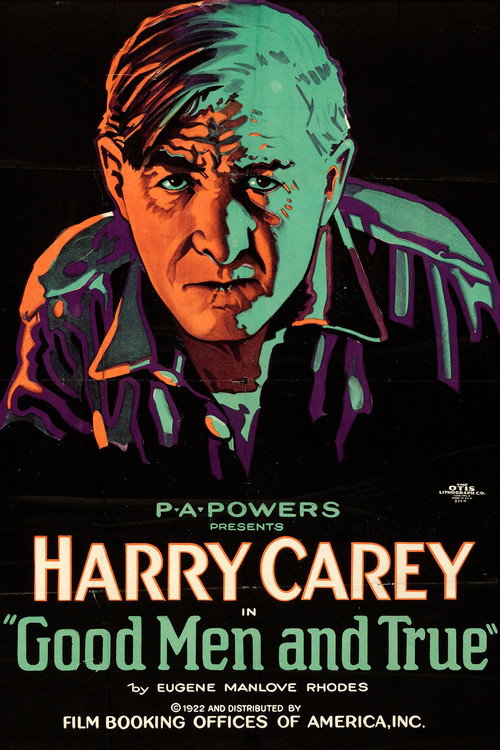 Movie poster for Good Men and True (1922)
