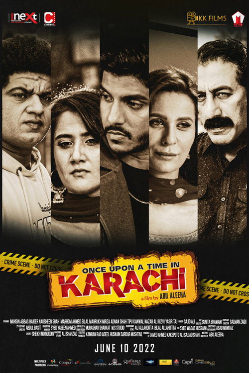 Movie poster for Once Upon a Time in Karachi