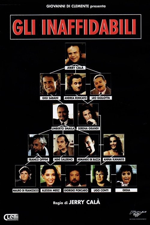 Movie poster for Gli Inaffidabili (1997)