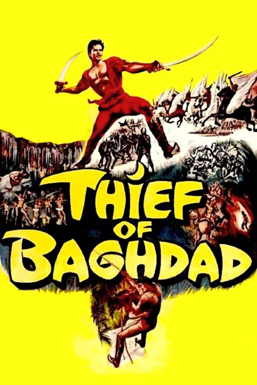 Movie poster for The Thief of Baghdad (1961)