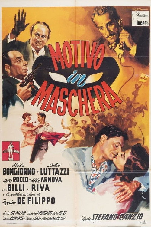 Movie poster for Motivo in maschera (1955)