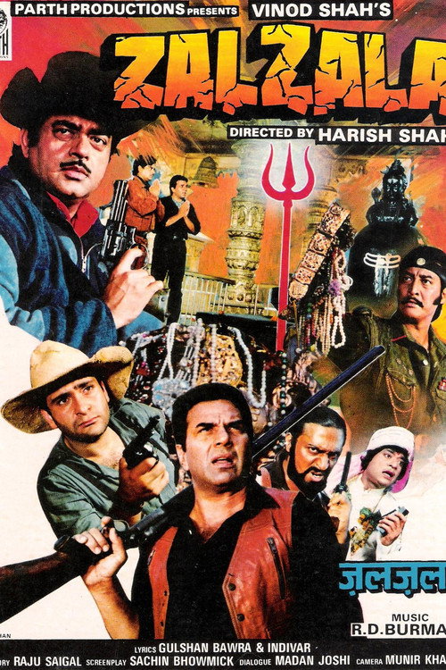 Movie poster for Zalzala (1988)