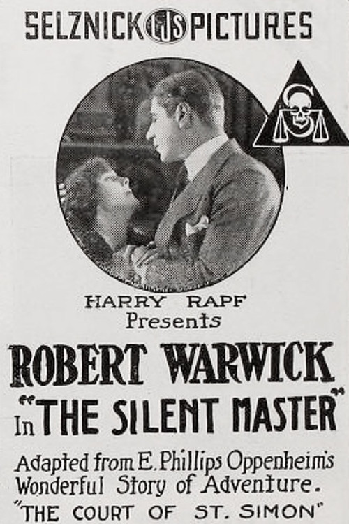 Movie poster for The Silent Master (1917)