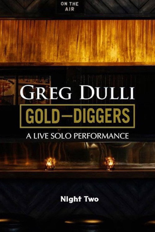 Movie poster for Greg Dulli - Live at Gold Diggers - Show Two (2020)