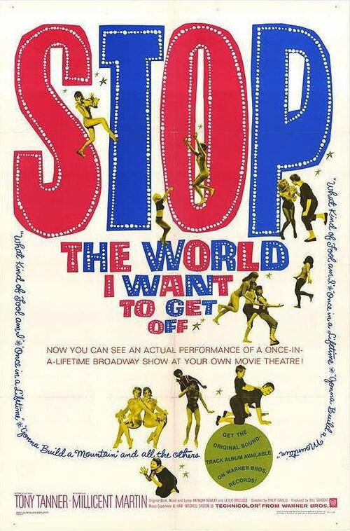Movie poster for Stop the World: I Want to Get Off (1966)