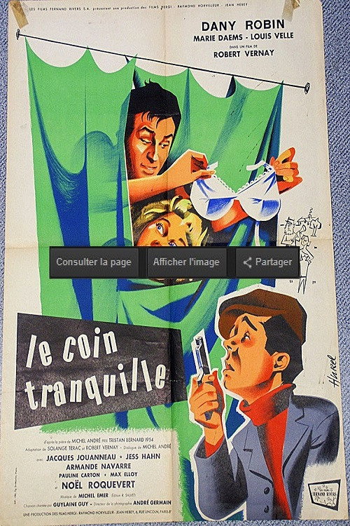 Movie poster for Let's Be Daring, Madame (1957)