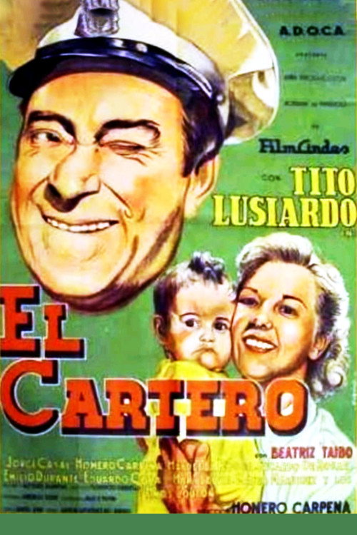 Movie poster for El cartero (1954)