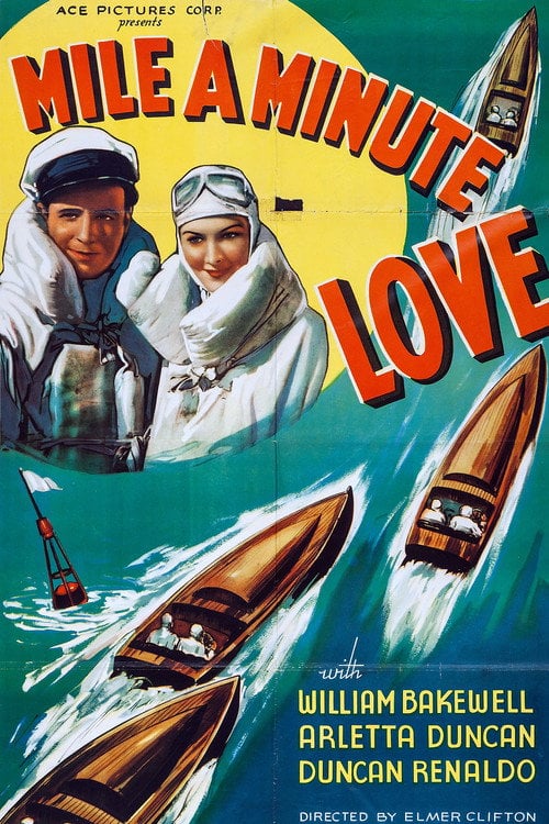 Movie poster for Mile a Minute Love (1937)