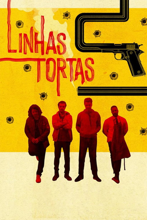 Movie poster for Linhas Tortas (2025)