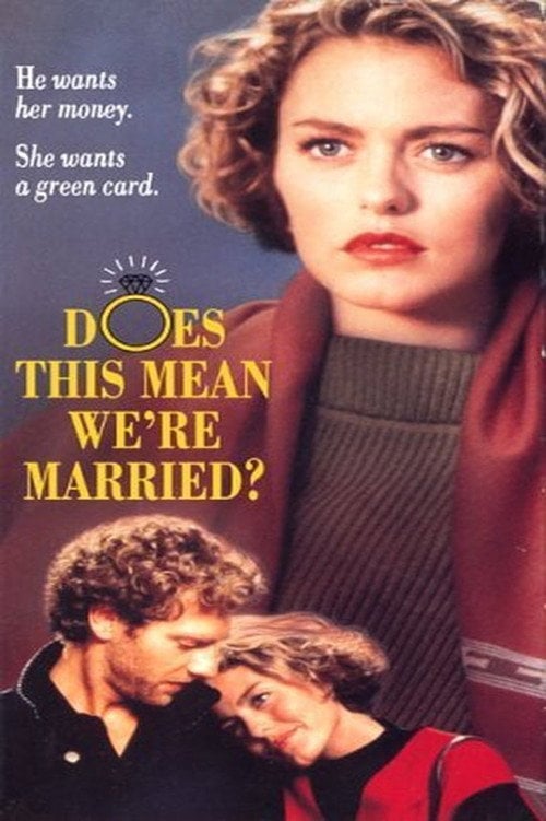 Movie poster for Does This Mean We're Married? (1992)