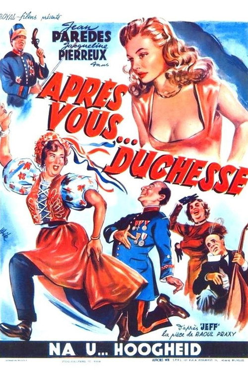 Movie poster for After You, Duchess (1954)