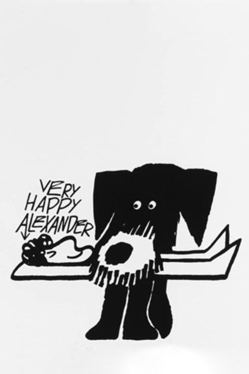 Movie poster for Very Happy Alexander (1968)