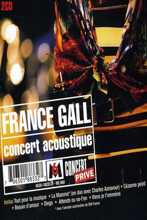 Movie poster for France Gall - Concert acoustique (1997)