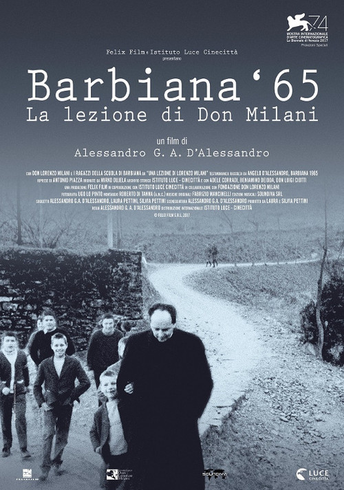 Movie poster for Barbiana 1965: Don Milani's Lesson (2017)