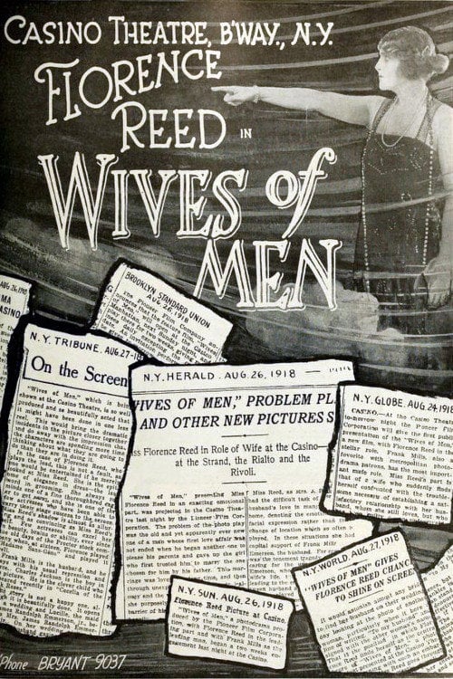 Movie poster for Wives of Men (1918)