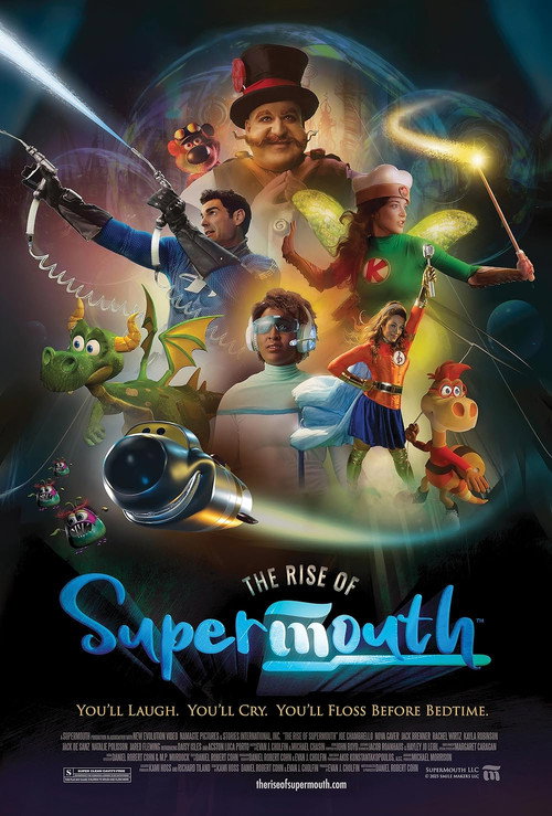 Movie poster for The Rise of SuperMouth (2023)