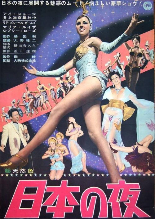 Movie poster for Nihon no yoru (1962)