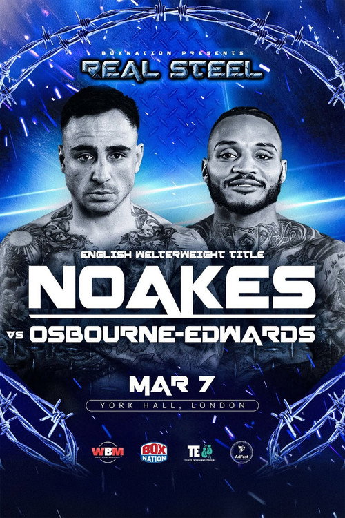 Movie poster for Sean Noakes vs. Jermaine Osbourne-Edwards (2025)