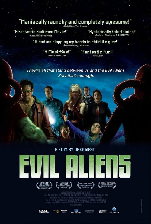 Movie poster for Evil Aliens (2006)