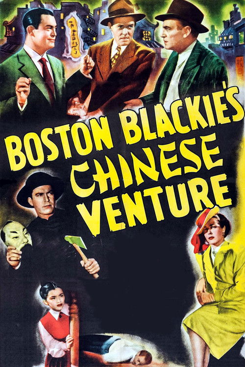 Movie poster for Boston Blackie's Chinese Venture (1949)