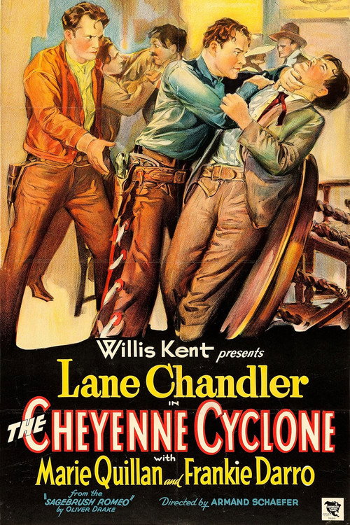 Movie poster for The Cheyenne Cyclone (1931)