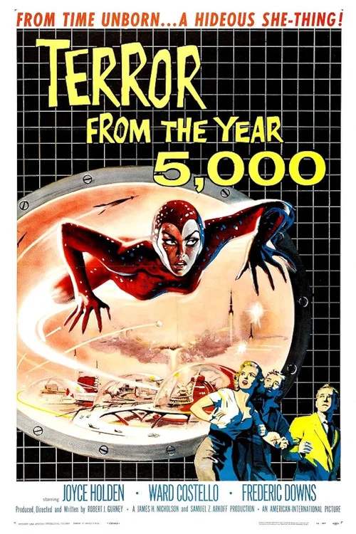 Movie poster for Terror from the Year 5000 (1958)