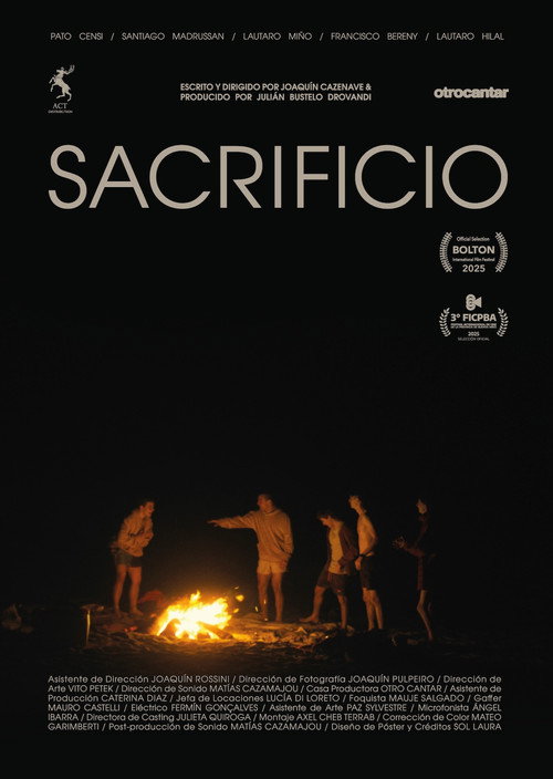 Movie poster for SACRIFICIO