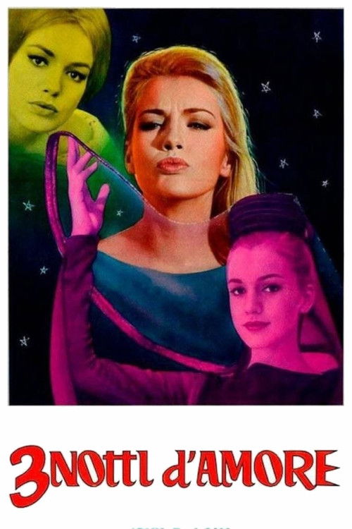 Movie poster for Three Nights of Love (1964)