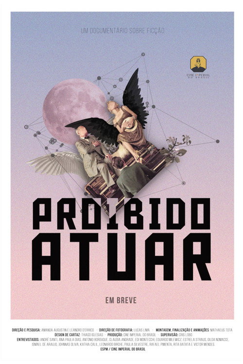 Movie poster for Proibido Atuar (2024)