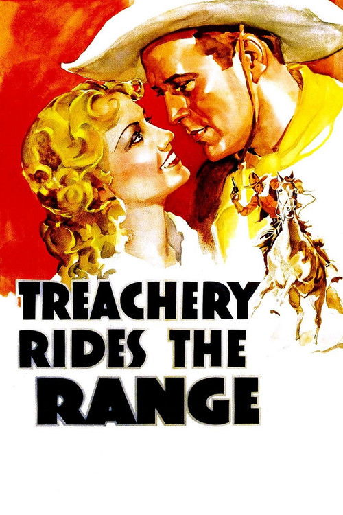 Movie poster for Treachery Rides the Range (1936)