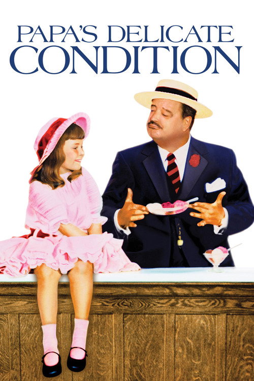 Movie poster for Papa's Delicate Condition (1963)