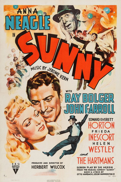 Movie poster for Sunny (1941)