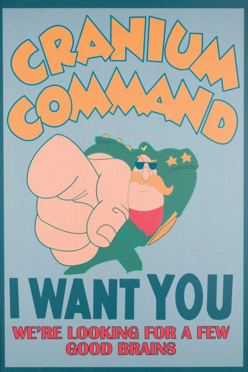 Movie poster for Cranium Command (1989)