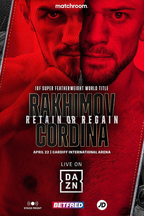 Movie poster for Shavkatdzhon Rakhimov vs. Joe Cordina (2023)