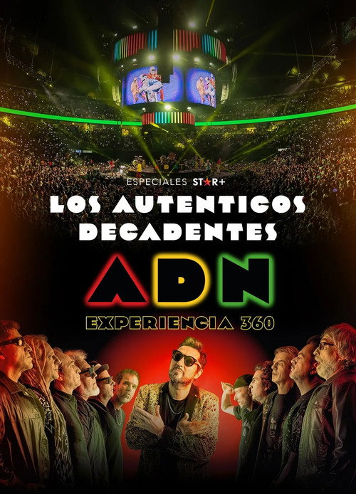 Movie poster for Los Auténticos Decadentes | ADN Experiencia 360° (2022)