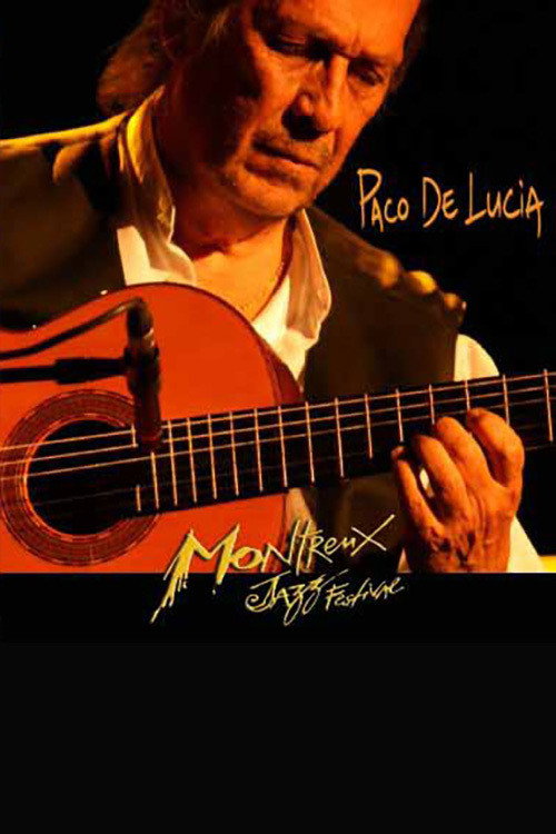 Movie poster for Paco de Lucia - Montreux Jazz Festival (2010)