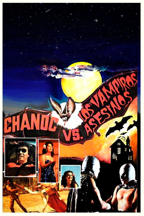 Movie poster for Chanoc and the Son of Santo vs. The Killer Vampires (1983)