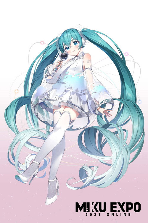 Movie poster for Hatsune Miku: Miku Expo 2021 Online (2021)