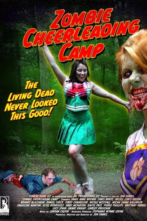 Movie poster for Zombie Cheerleader Camp (2007)