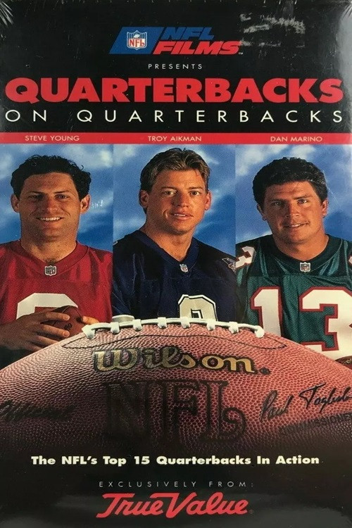 Movie poster for NFL Films Presents Quarterbacks on Quarterbacks (1995)