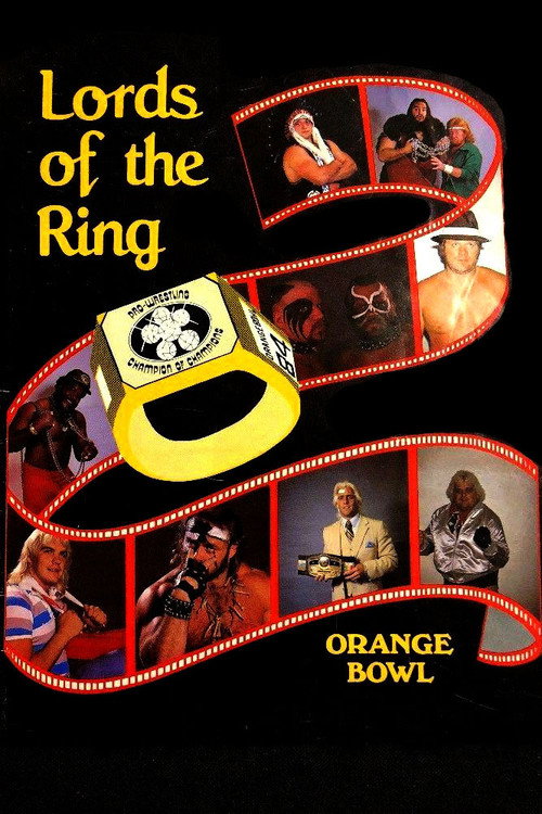 Movie poster for NWA Lords of The Ring (1984)