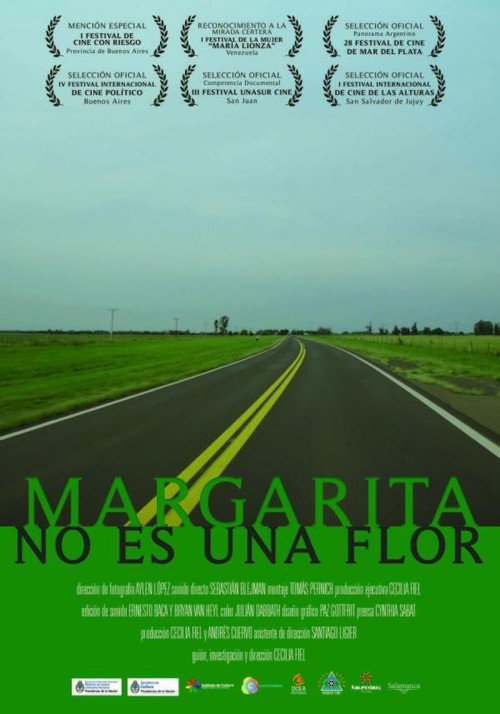 Movie poster for Margarita no es una flor (2015)