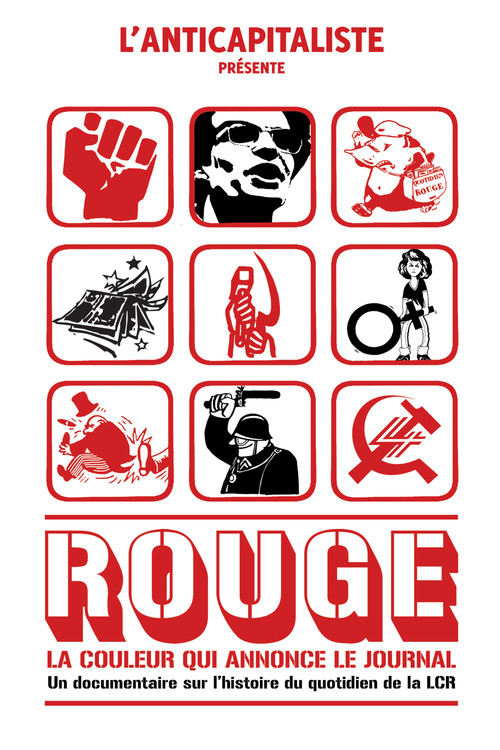 Movie poster for Rouge, la couleur qui annonce le journal