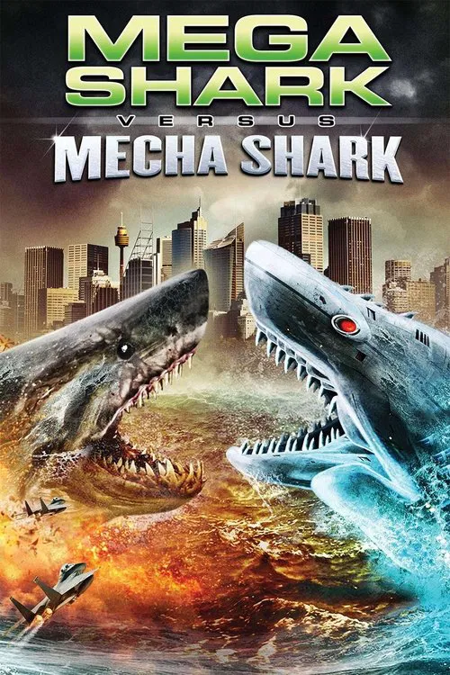 Movie poster for Mega Shark vs. Mecha Shark (2014)
