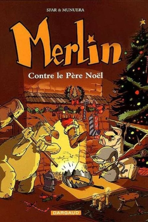 Movie poster for Merlin against Santa Claus (2003)
