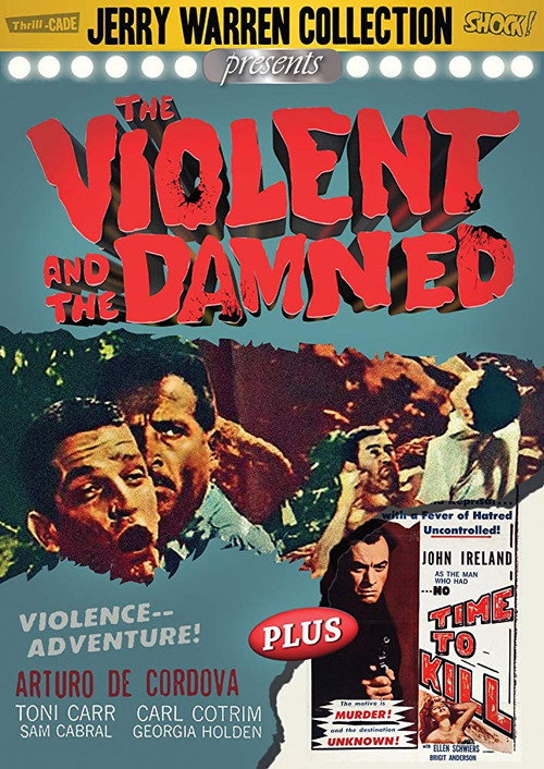 Movie poster for The Violent and the Damned (1962)