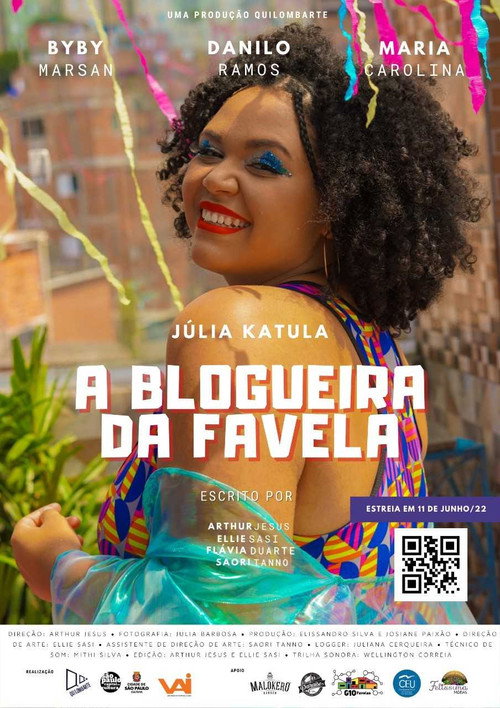 Movie poster for A BLOGUEIRA DA FAVELA (2022)